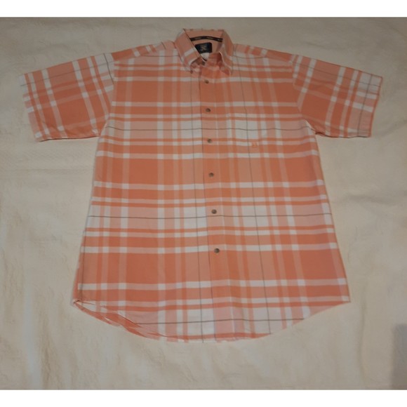 Wrangler 20X Brand Men's Short Sleeve Western Casual Button Down Size L - Picture 1 of 6